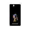 برچسب پوششی ماهوت مدل Girl with a Pearl Earring of Vermeer مناسب برای گوشی موبایل سونی Xperia C3 Dual