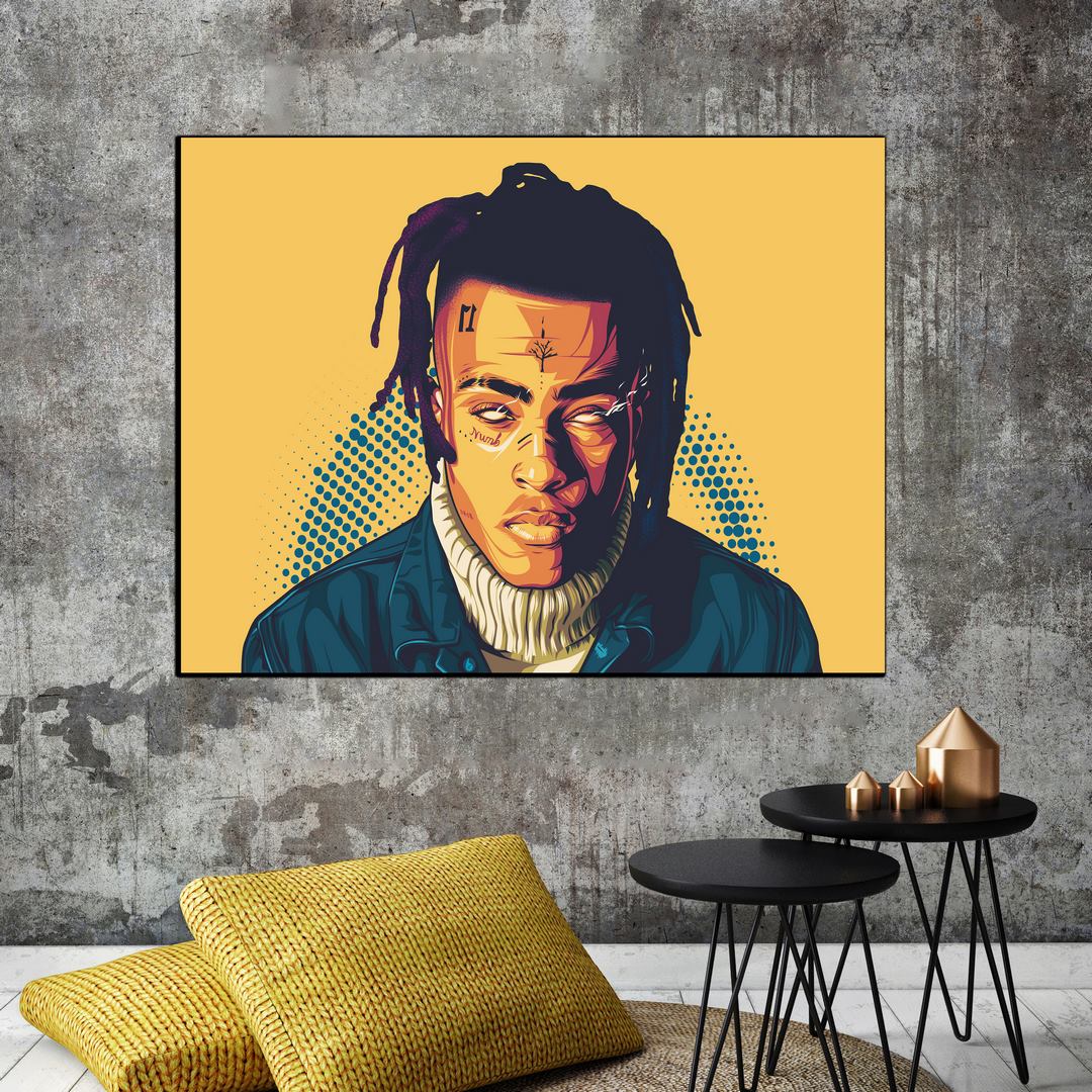 تابلو شاسی بکلیت طرح خواننده ایکس ایکس ایکس تنتاسیون مدل SH-S6368