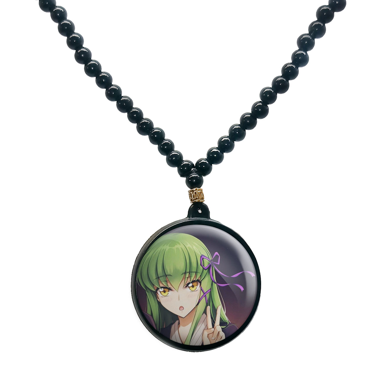 گردنبند پرمانه طرح Code Geass کد pmd.23083 مدل دو طرفه