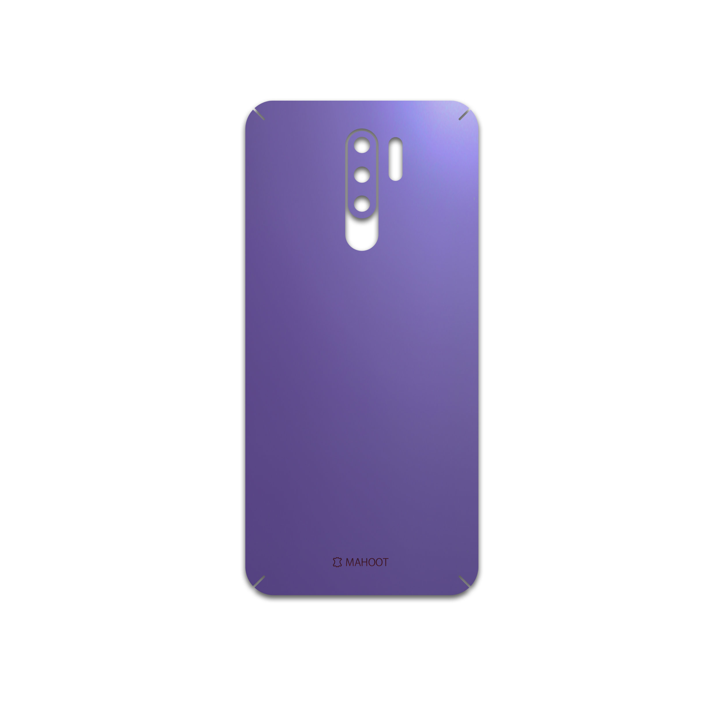 برچسب پوششی ماهوت مدل Matte-BlueBerry مناسب برای گوشی موبایل شیائومی Redmi 9