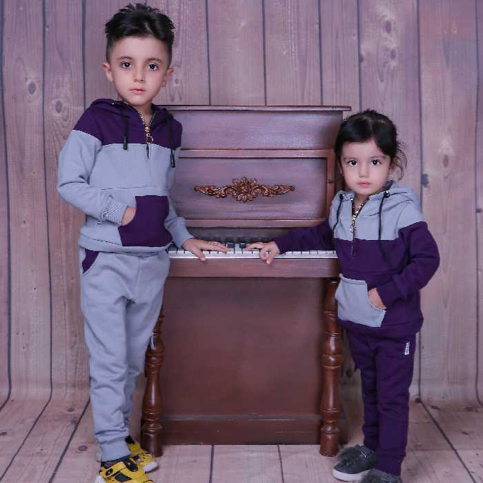 ست هودی و شلوار اسپرت دخترانه و پسرانه