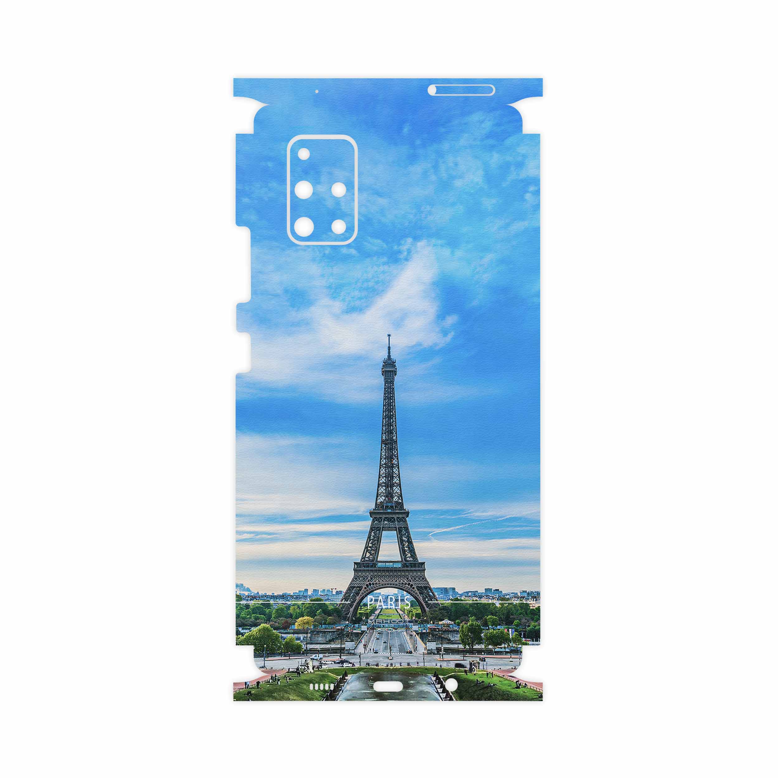 برچسب پوششی ماهوت مدل Paris City-FullSkin مناسب برای گوشی موبایل سامسونگ Galaxy A71 5G
