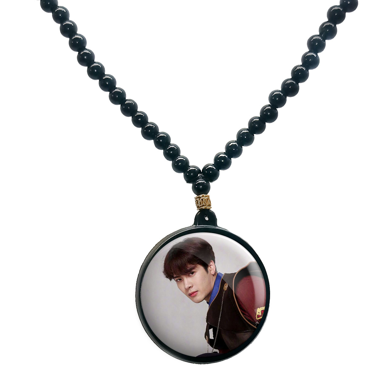 گردنبند پرمانه طرح GOT7 کد pmd.19149 مدل دو طرفه