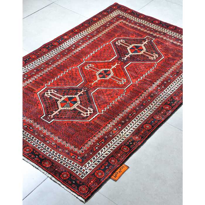 فرش دستبافت سه متری امیرخیز مدل ایلیاتی کد 110099