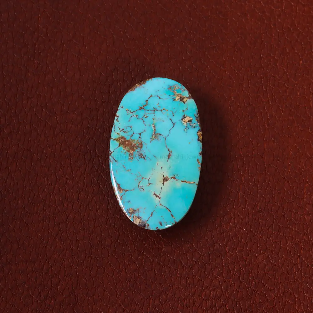 نگین فیروزه شجری کد 28237 - جواهری مشاهیر