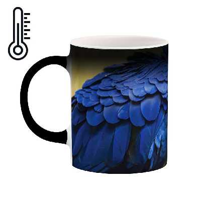 ماگ حرارتی طرح طوطی  مدل mgh03409