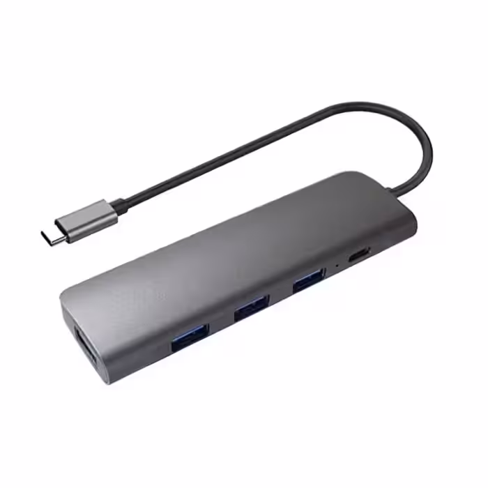 هاب 5 پورت USB-C کی نت مدل K-NET K-MFCMS305