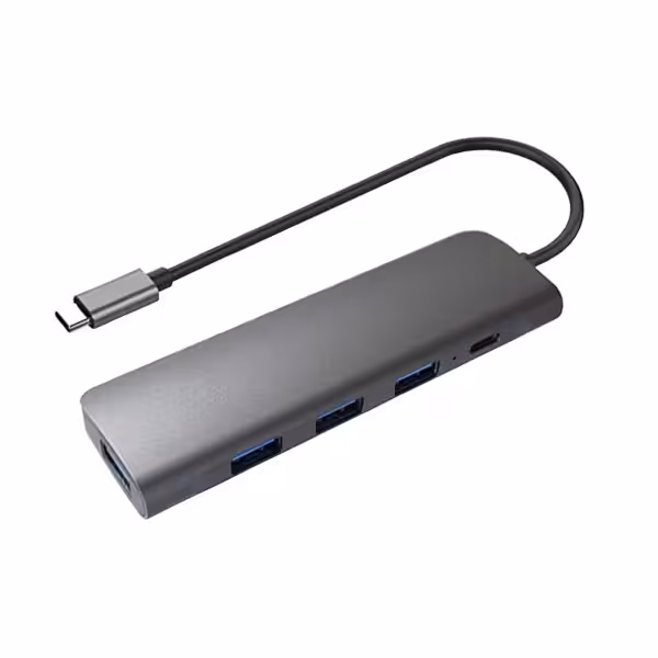 هاب 5 پورت USB-C کی نت مدل K-NET K-MFCMS305