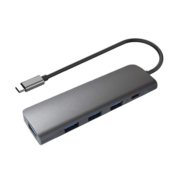 هاب 5 پورت USB-C کی نت مدل K-NET K-MFCMS305