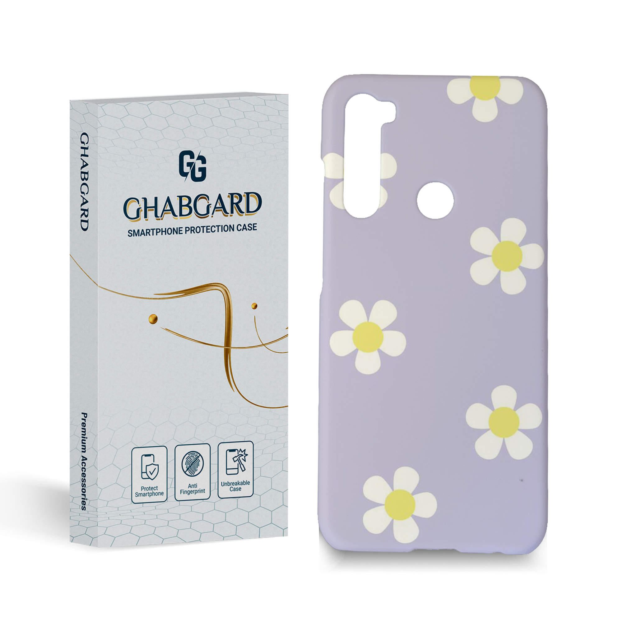 کاور قاب گارد مدل گل مناسب برای گوشی موبایل شیائومی redmi note 8t