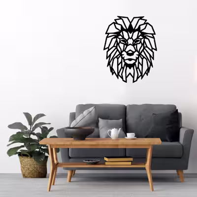 دیوارکوب مدل شیر کد4