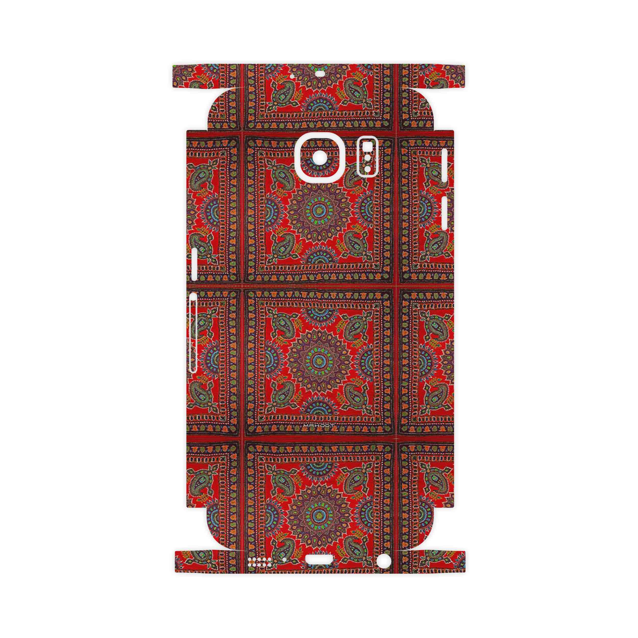 برچسب پوششی ماهوت مدل Embroidered Rug-FullSkin مناسب برای گوشی موبایل سامسونگ Galaxy S6 Edge