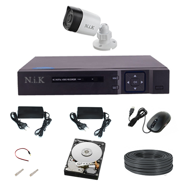 سیستم امنیتی آنالوگ ان آی کی مدل 5MP