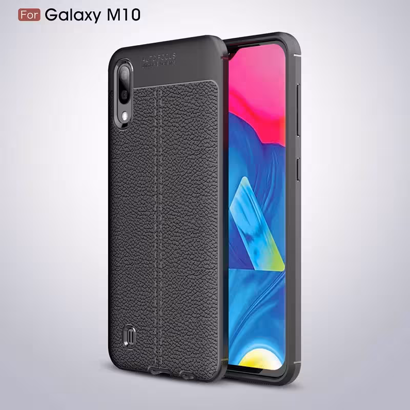 قاب طرح چرم گوشی سامسونگ A10 - M10
