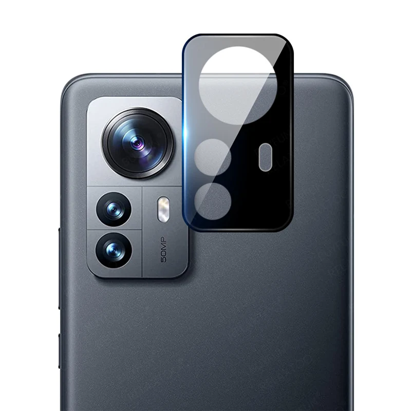 گلس محافظ لنز گوشی Xiaomi 12 / 12X مدل شیشه ای 3D