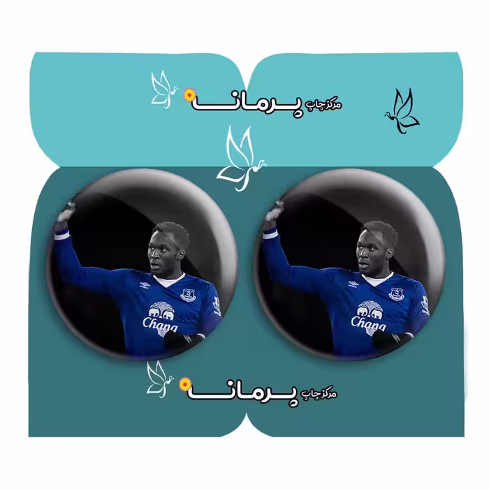 پیکسل پرمانه طرح رومیرو لوکاکو کد pm2n 17584 مجموعه 2 عددی