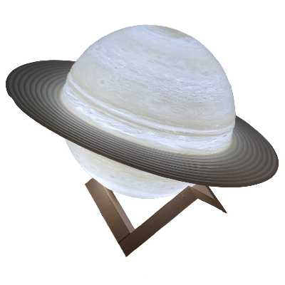 آباژور رومیزی مدل سیاره زحل L7