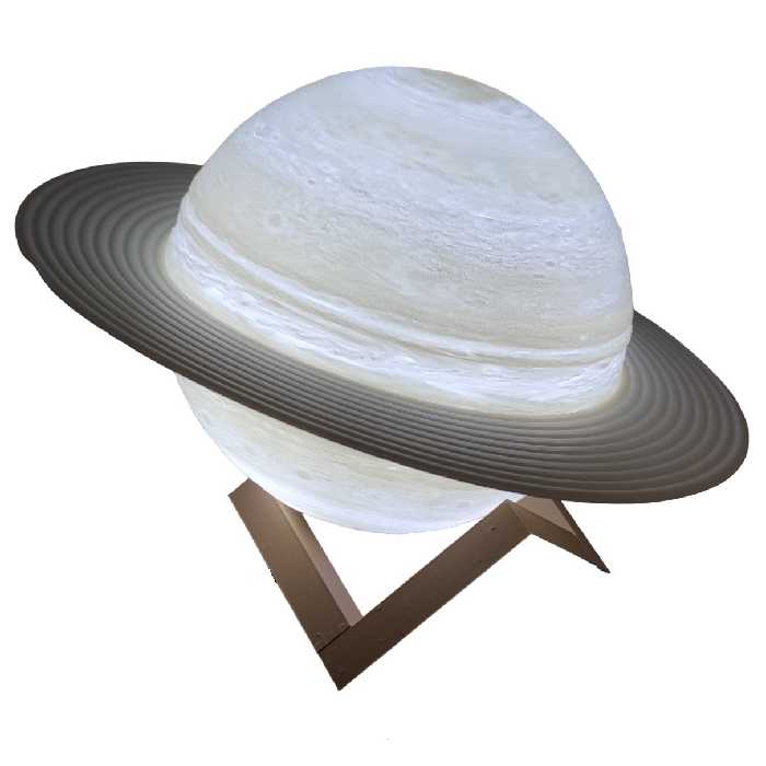 آباژور رومیزی مدل سیاره زحل L7