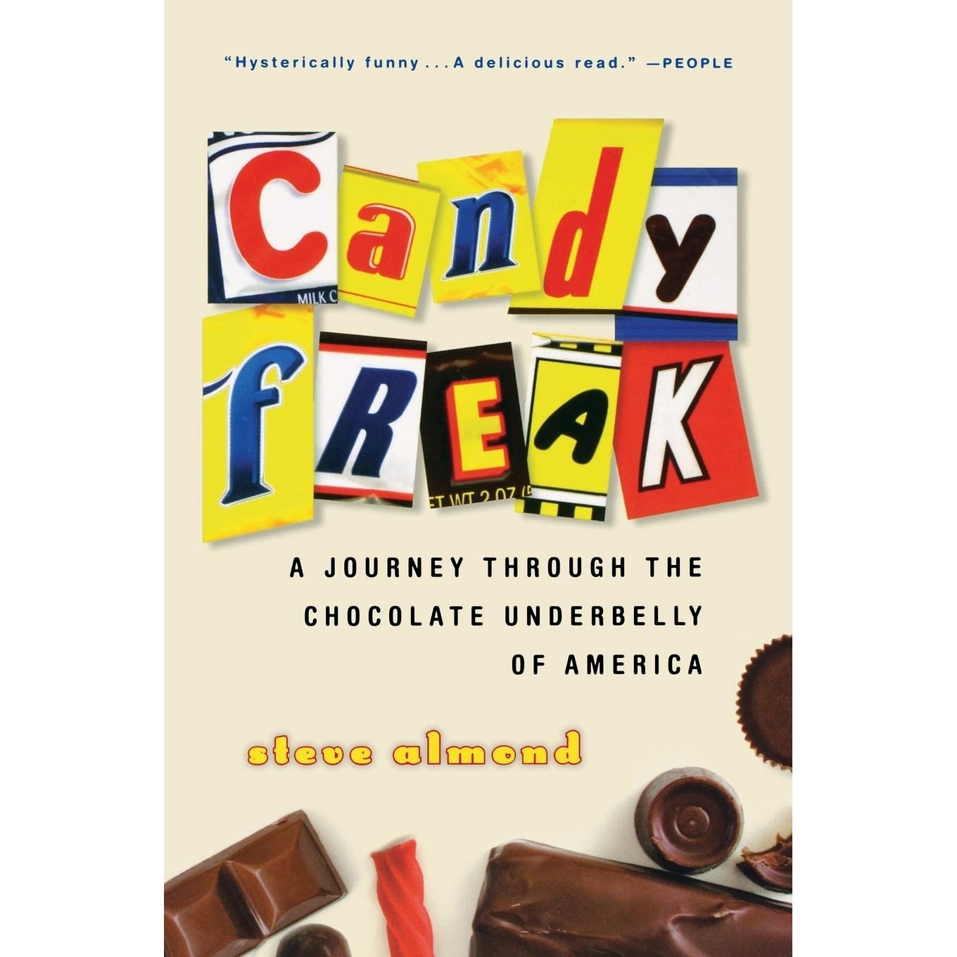 کتاب Candyfreak اثر Steve Almond انتشارات Harvest Books