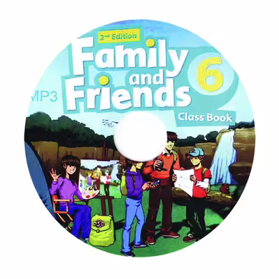 کتاب Family And Friends 6 اثر جمعی از نویسندگان انتشارات الوندپویان پنج جلدی