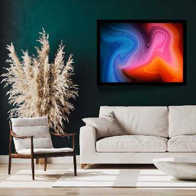 تابلو مدل mixing colors کد F-14012