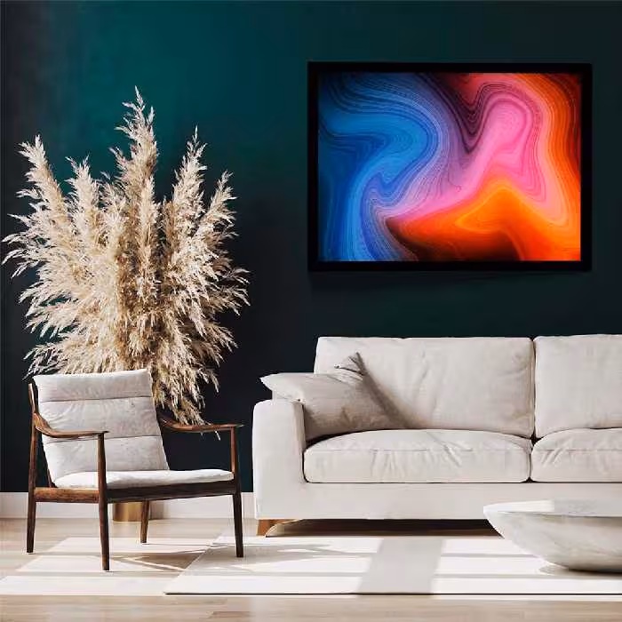 تابلو مدل mixing colors کد F-14012