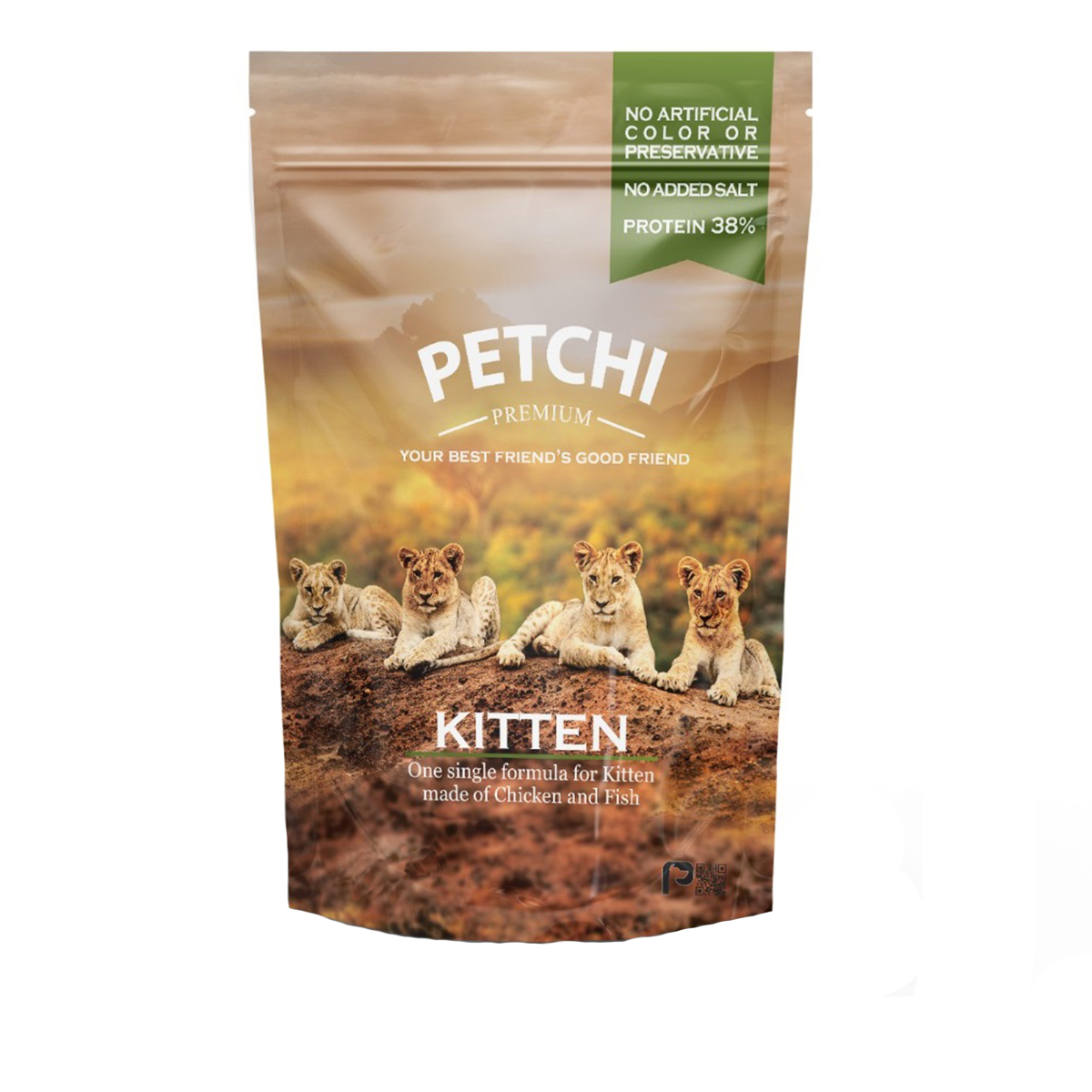 غذای خشک پریمیوم پتچی مدل Kitten وزن 17 کیلوگرم