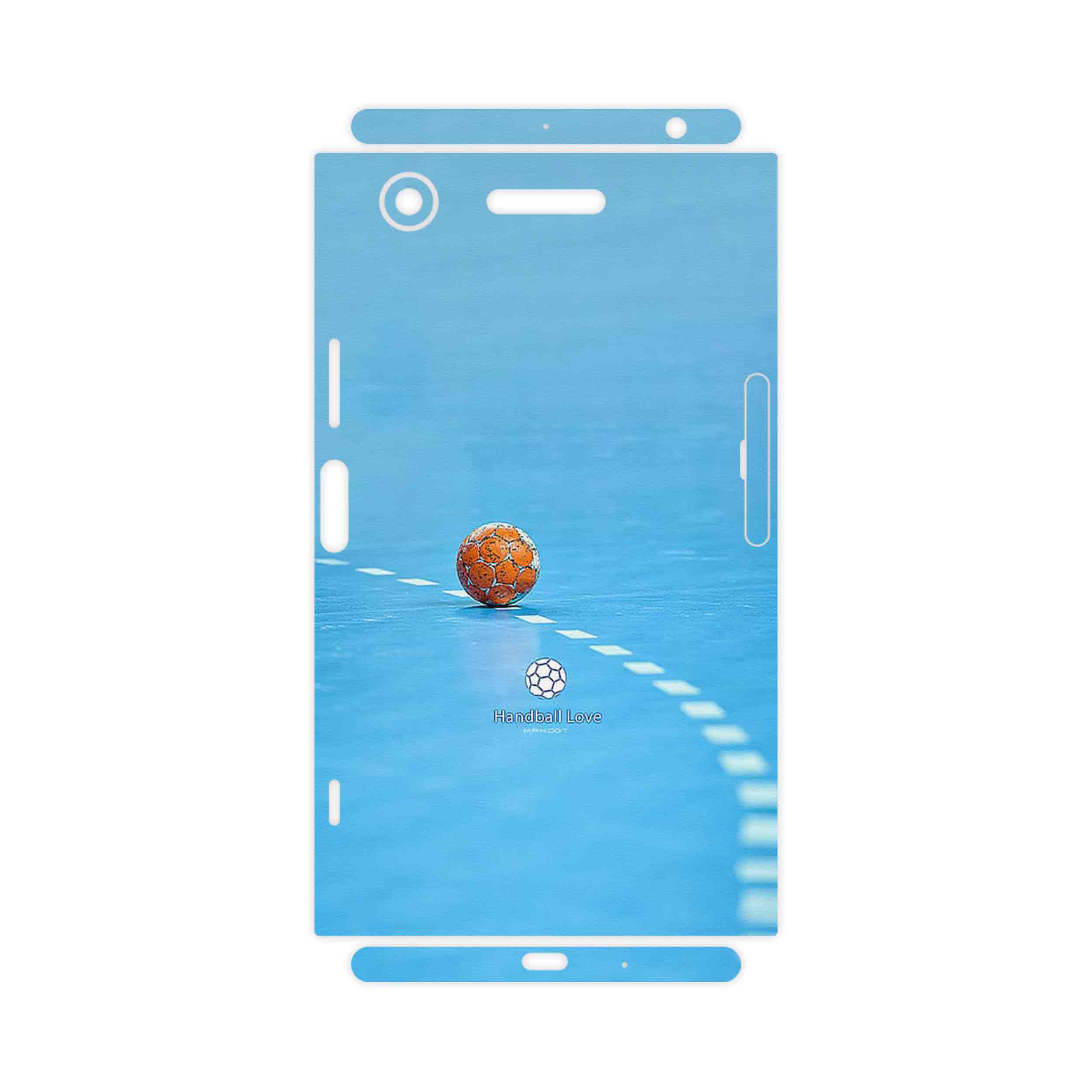 برچسب پوششی ماهوت مدل Handball-FullSkin مناسب برای گوشی موبایل سونی Xperia XZ1