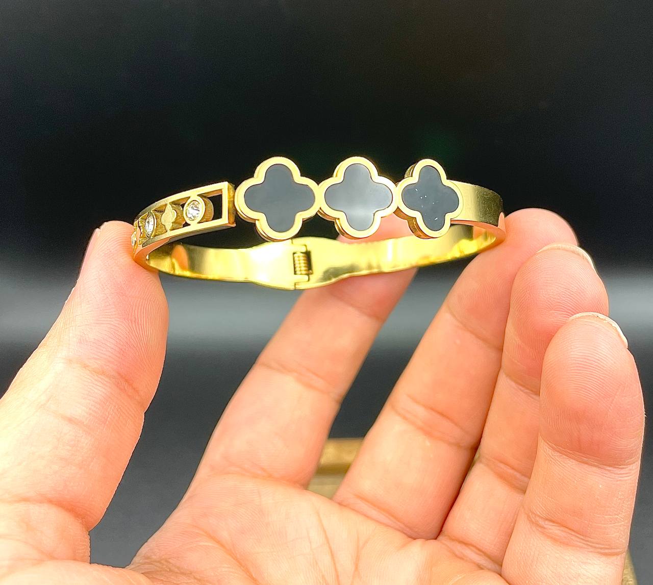 دستبند النگویی استیل