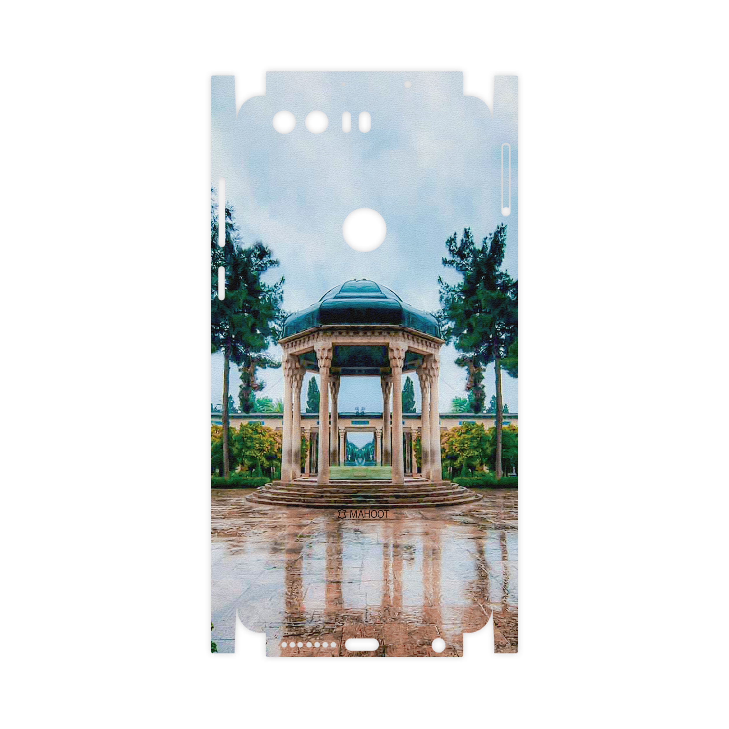 برچسب پوششی ماهوت مدل HAFEZ-Tomb-FullSkin مناسب برای گوشی موبایل آنر 8