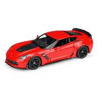ماکت ماشین کوروت 2017 ویلی Chevrolet Corvette C7 Z06 Coupe2017WELLY  