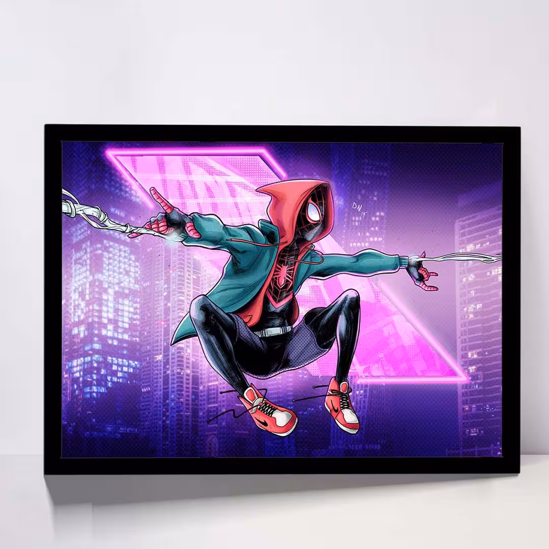 تابلو مدل spiderman  کد F-17037
