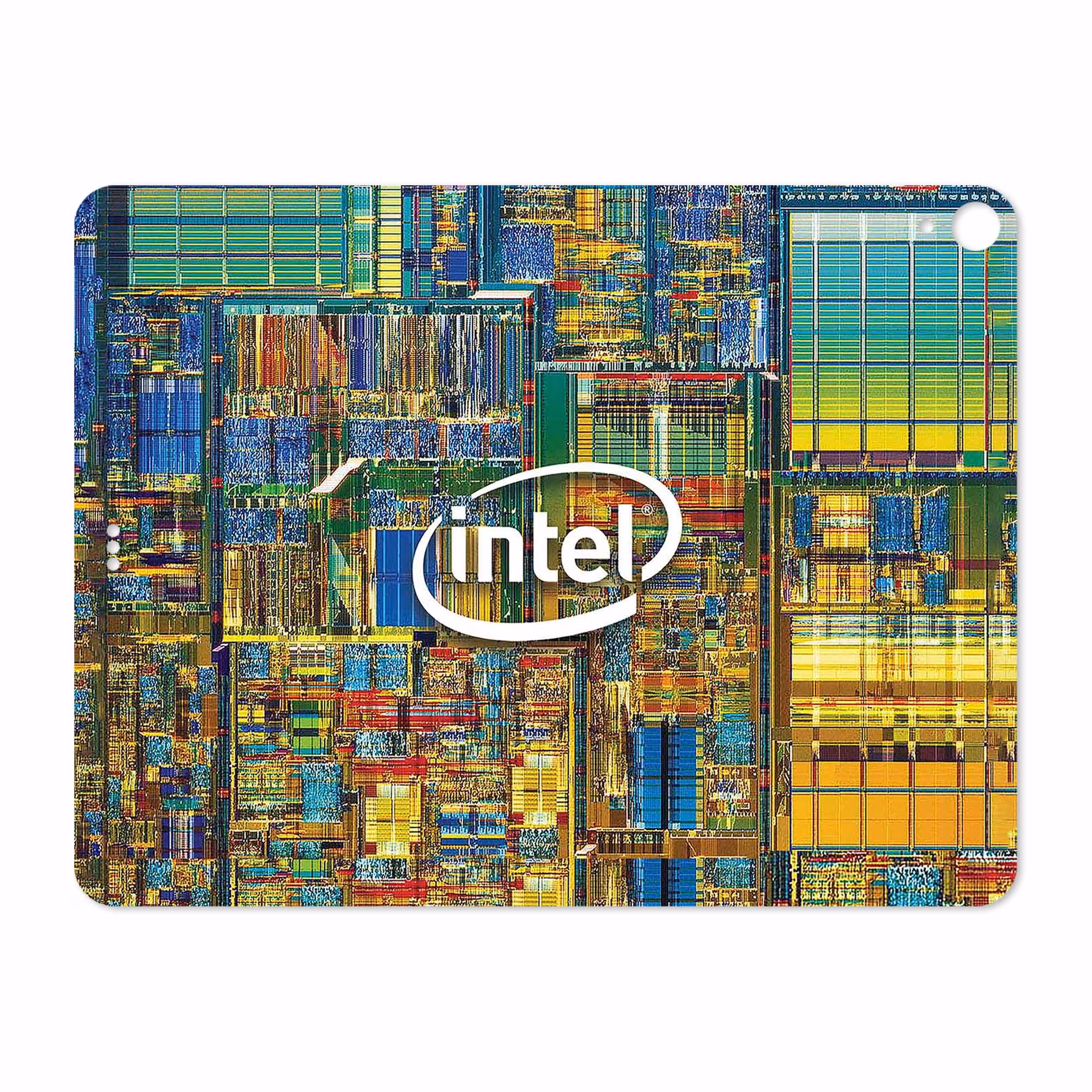 برچسب پوششی ماهوت مدل Intel Brand مناسب برای تبلت اپل iPad Pro 12.9 (GEN 3) 2018 A1983