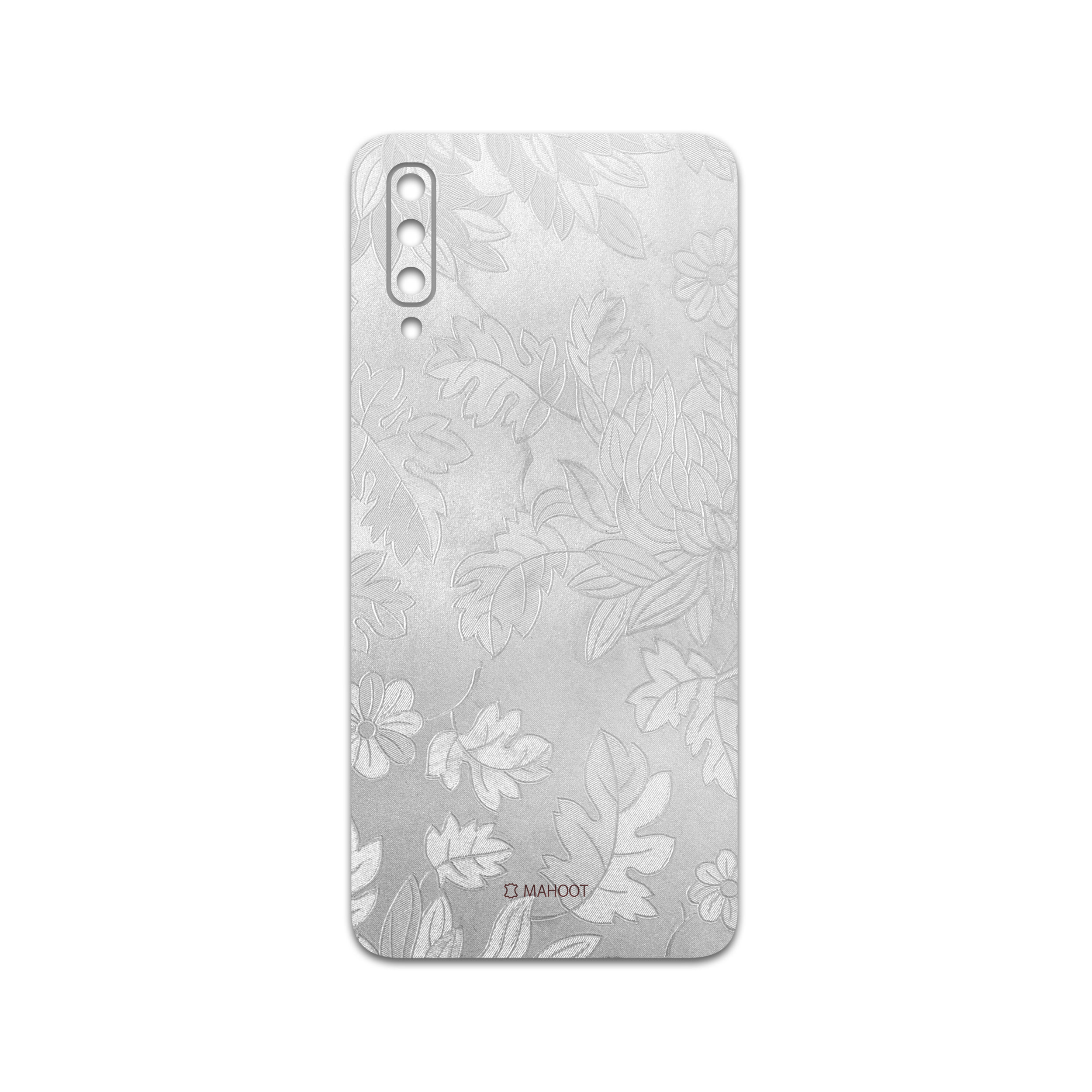 برچسب پوششی ماهوت مدل Silver-Wildflower مناسب برای گوشی موبایل سامسونگ Galaxy A70