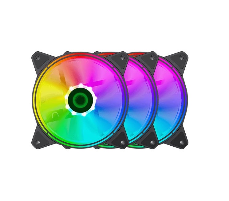 فن کیس گیمینگ 12*12 ENZO FAN-002 - یاسین کامپیوتر