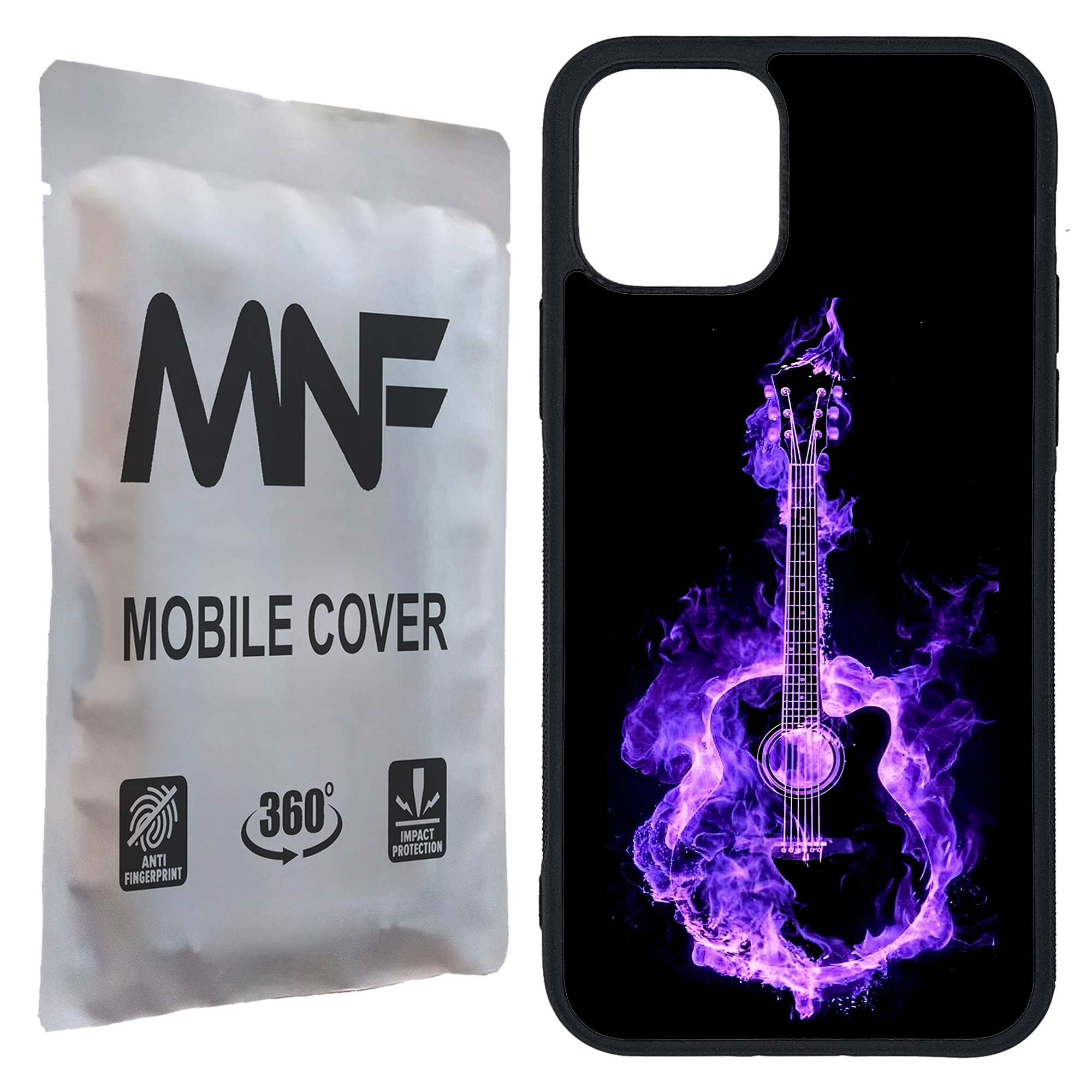 کاور ام ان اف طرح گیتار کد P-008 مناسب برای گوشی موبایل اپل iPhone 11 Pro 