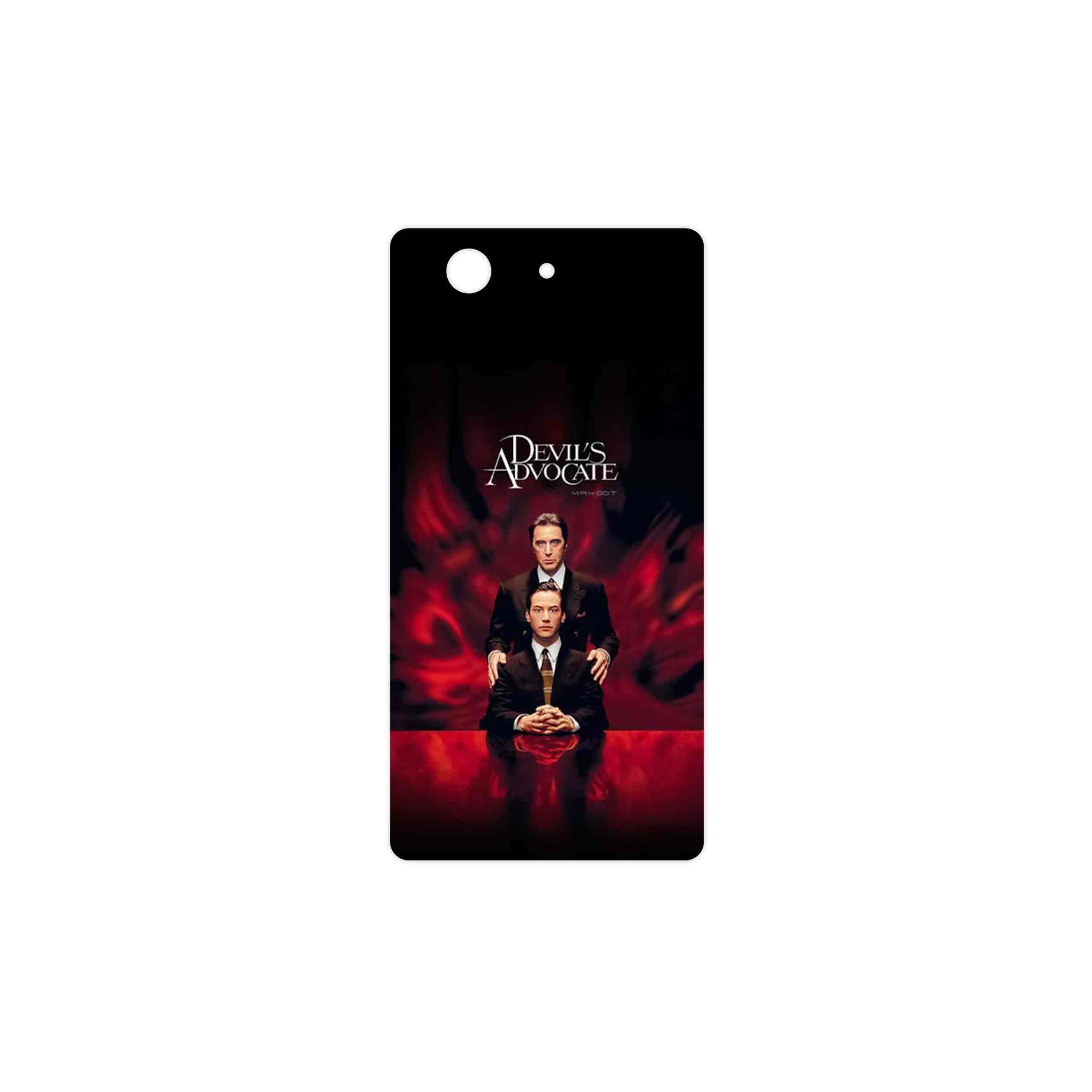 برچسب پوششی ماهوت مدل The Devils Advocate مناسب برای گوشی موبایل سونی Xperia Z3 Compact