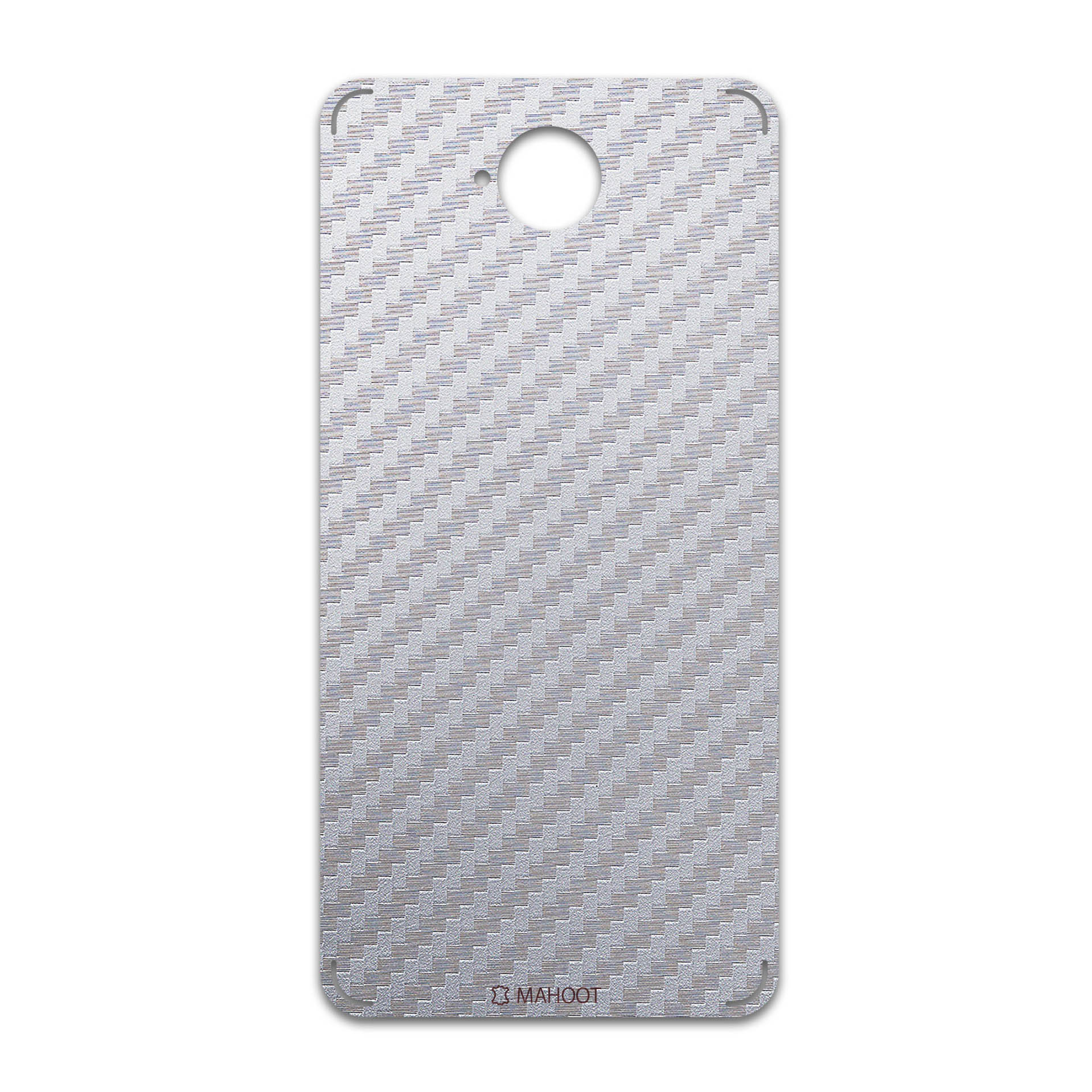 برچسب پوششی ماهوت مدل Steel-Fiber مناسب برای گوشی موبایل مایکروسافت Lumia 650