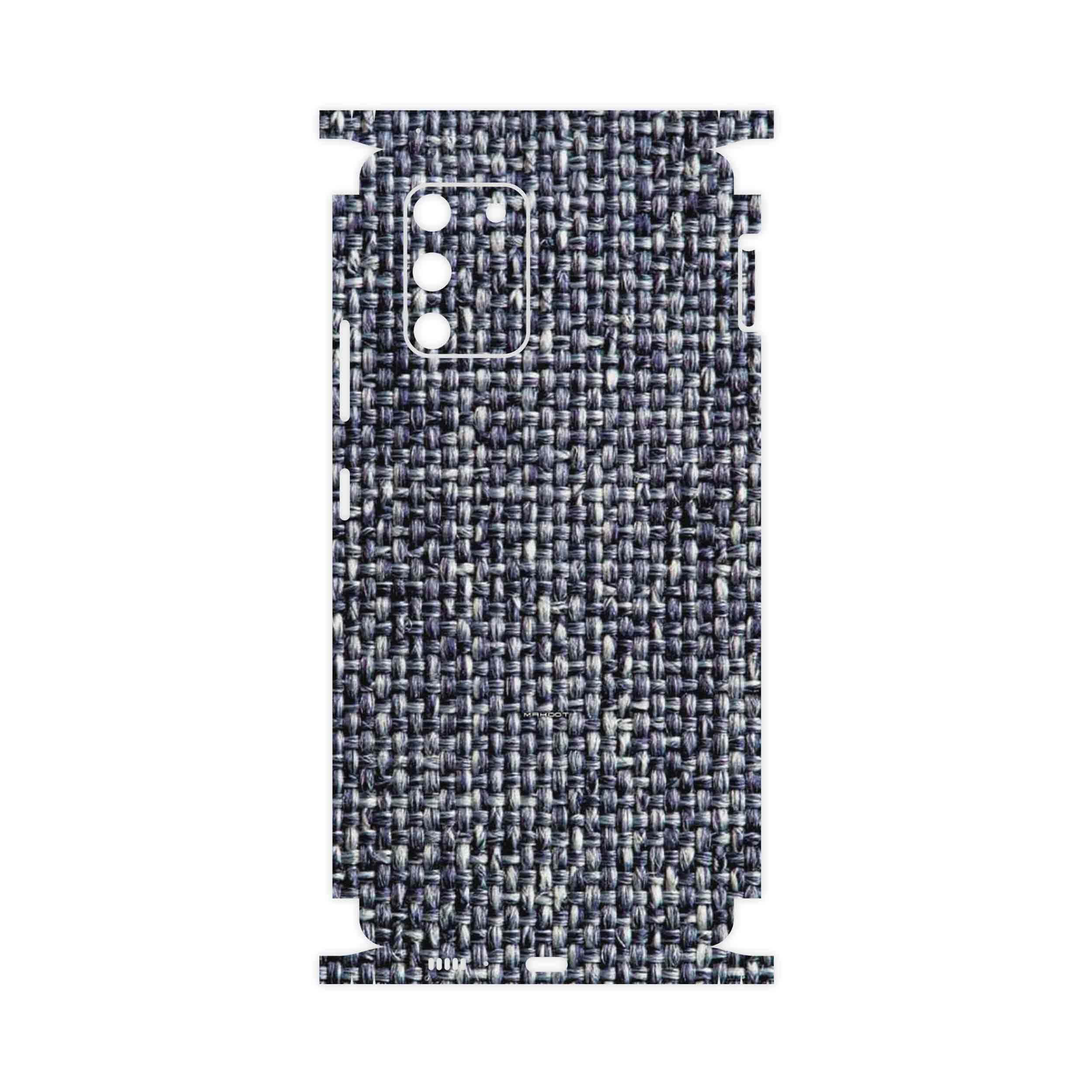 برچسب پوششی ماهوت مدل Fabric Texture 6-FullSkin مناسب برای گوشی موبایل سامسونگ Galaxy S10 Lite