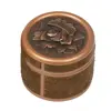 جعبه جواهرات چرم نگار طرح گل مدل CN-203159