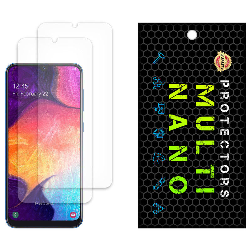 محافظ صفحه نمایش مات مولتی نانو مدل X-S2M مناسب برای گوشی موبایل سامسونگ Galaxy A50 بسته دو عددی | کالا برتری