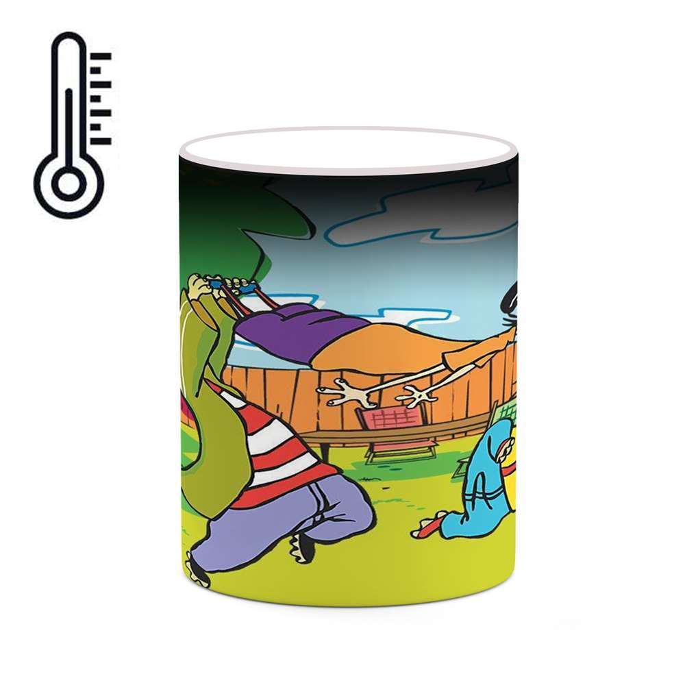 ماگ حرارتی کاکتی طرح کارتون Ed, Edd N Eddy مدل mgh22570
