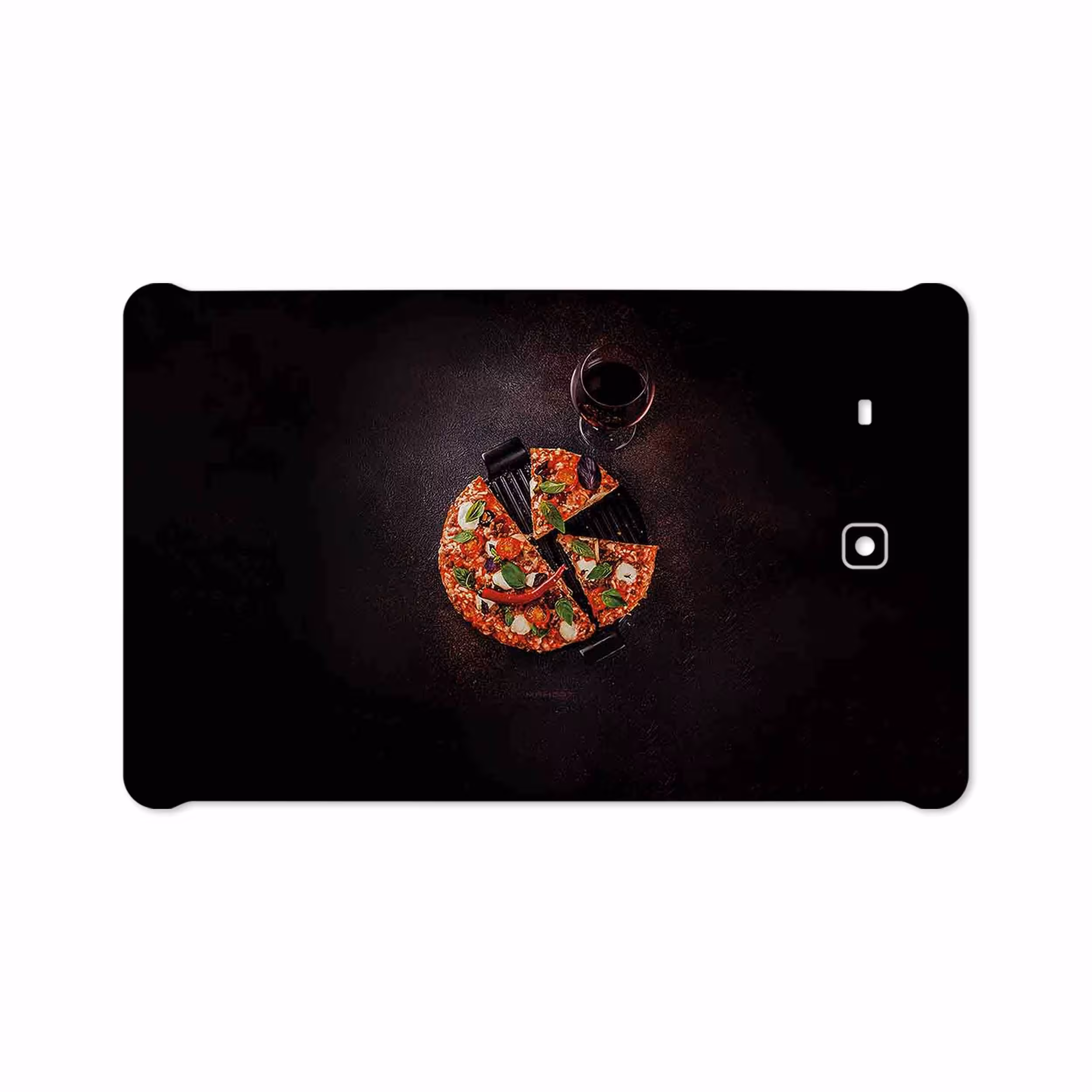 برچسب پوششی ماهوت مدل Pizza مناسب برای تبلت سامسونگ Galaxy Tab E 9.6 2015 T561