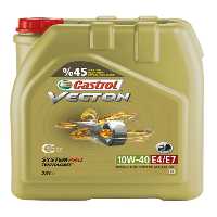 روغن و مکمل موتور VECTON 10W 40 E4 E7 20 لیتری 2024 تولید کاسترول اورجینال Castrol