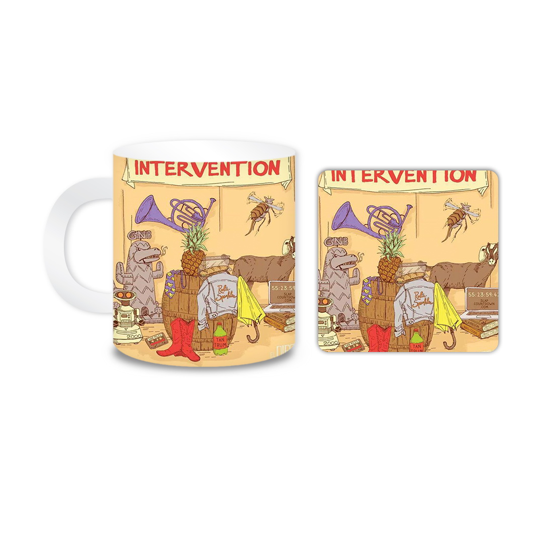 ماگ مدل آناناس کد 850 به همراه زیر لیوانی