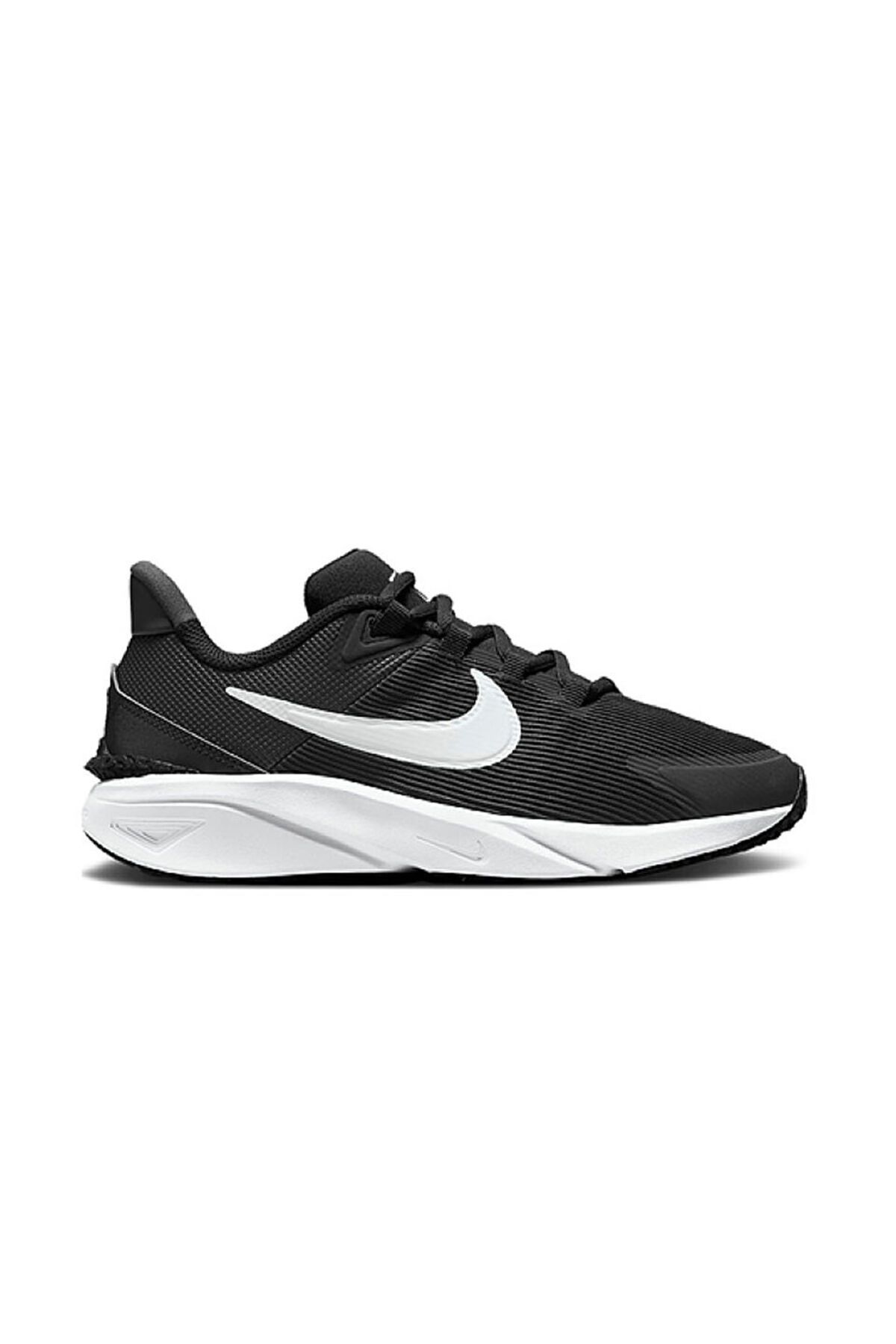 اسنیکر مشکی مردانه و زنانه دونده ستاره جوان در حال رانینگ 4 GS 001 سیاه Nike