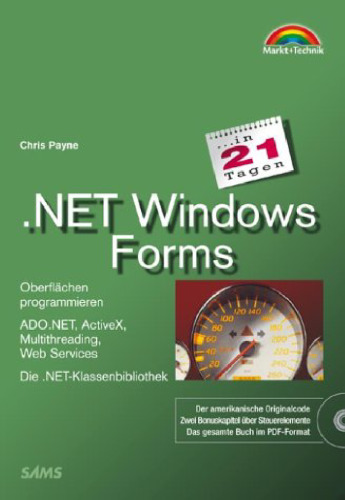 خرید و دانلود نسخه کامل کتاب .NET Windows Forms in 21 Tagen . Oberflächen programmieren
