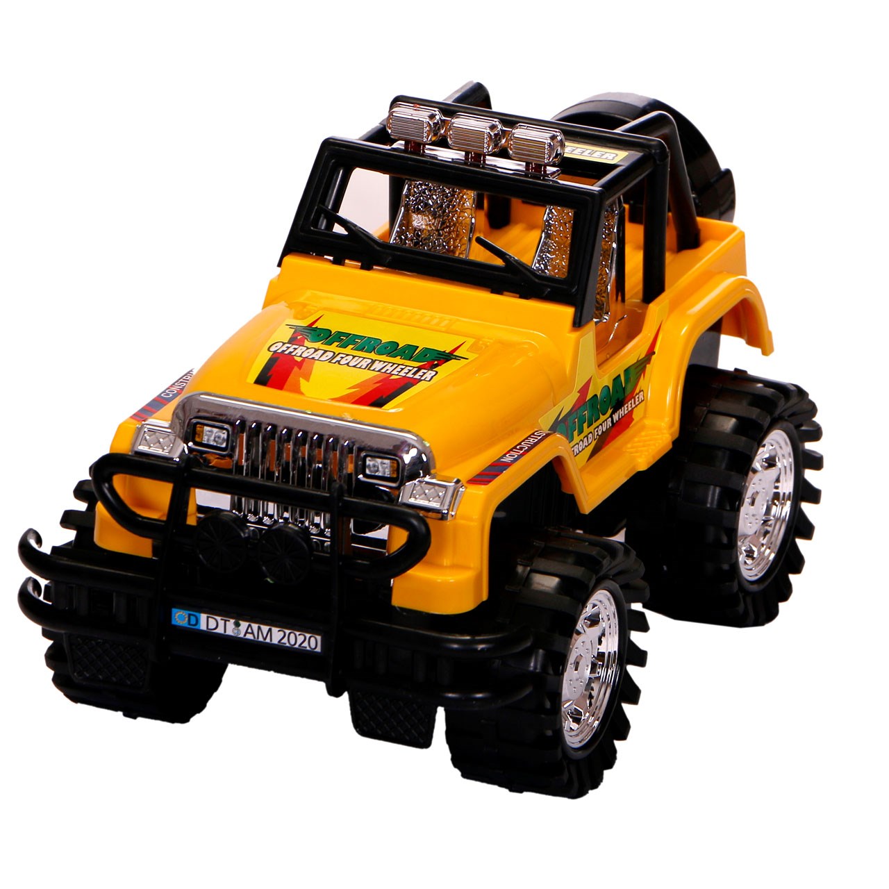 ماشین بازی درج مدل Jeep طرح OFFROAD