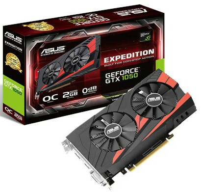 کارت گرافیک ایسوس مدل اکسپدیشن جی تی ایکس 1050 او2جی با حافظه 2 گیگابایت