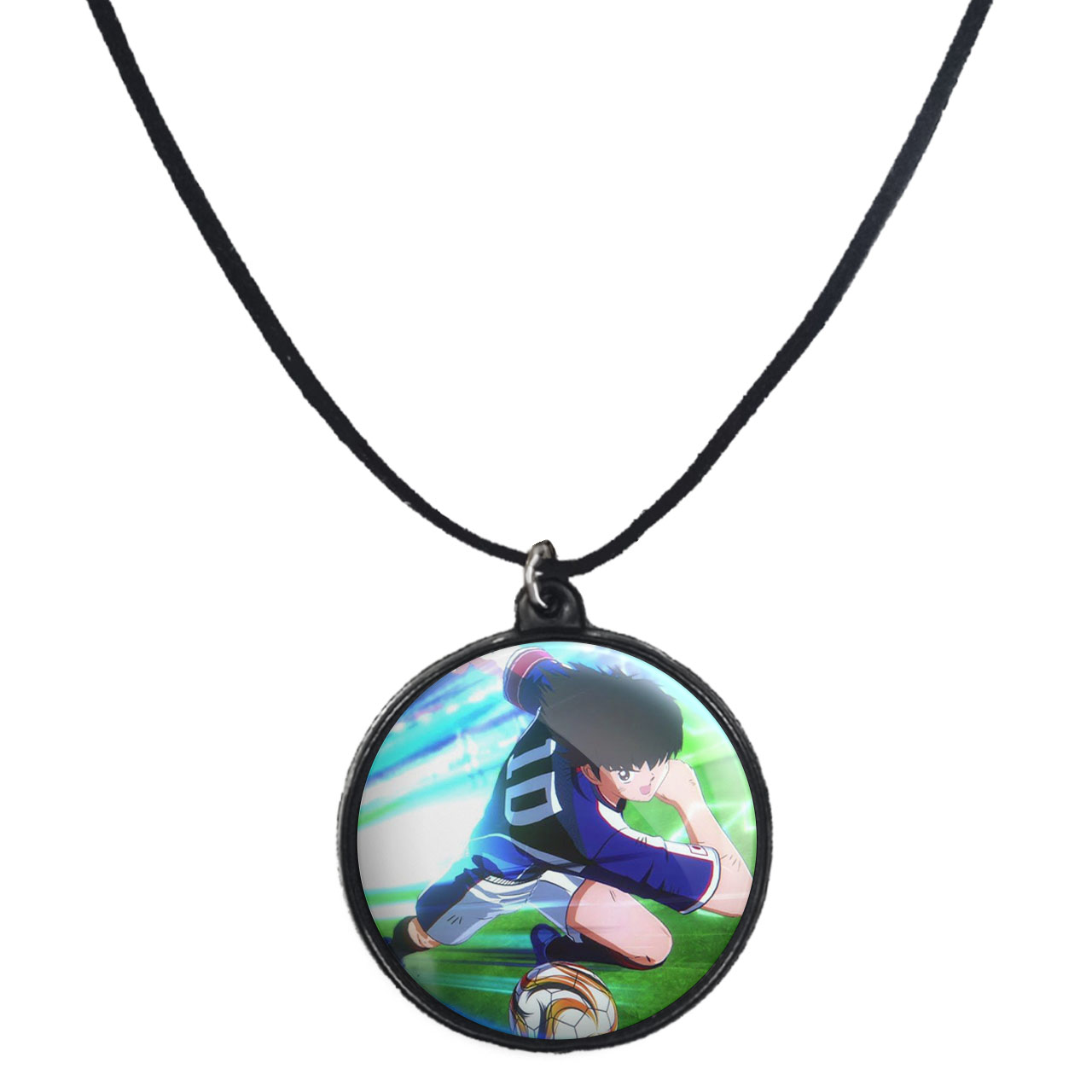 گردنبند پرمانه طرح فوتبالیست ها کد pmb.22349 مدل دو طرفه